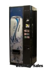 Dixie Narco 276 Vending Machine w/ Cold Drinks Graphic
