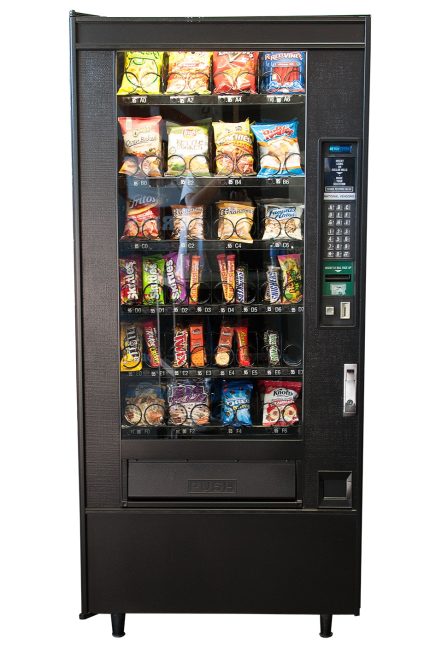 Front view of Snack Vending Machine